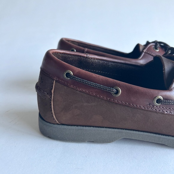 Men’s Sperry Brown Genuine Leather Topsider Loafers size 11 - Picture 3 of 15
